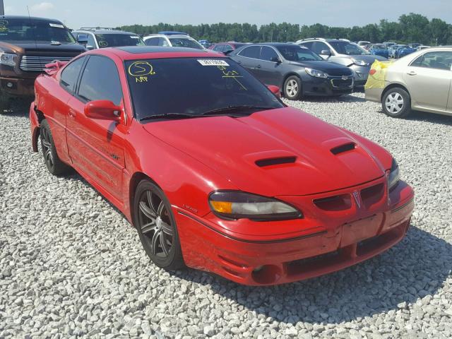 1G2NW12E3XM861909 - 1999 PONTIAC GRAND AM G RED photo 1