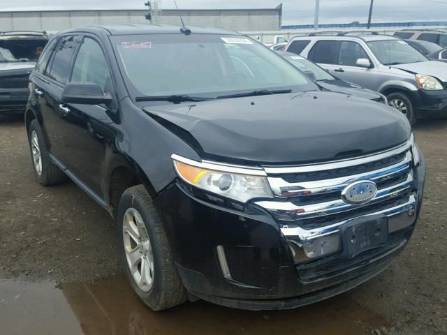 2FMDK3JC3BBB65950 - 2011 FORD EDGE SEL BLACK photo 1