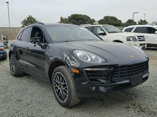 WP1AB2A59GLB49809 - 2016 PORSCHE MACAN S BLACK photo 1