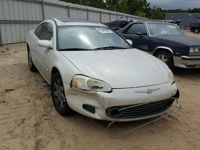 4C3AG52HX1E185794 - 2001 CHRYSLER SEBRING LX WHITE photo 1