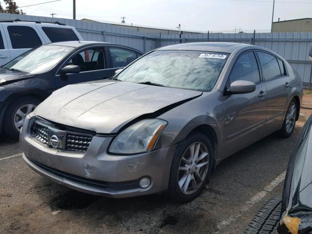 1N4BA41E45C872636 - 2005 NISSAN MAXIMA SE GRAY photo 2