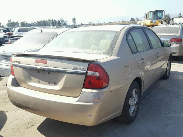 1G1ZT54835F288394 - 2005 CHEVROLET MALIBU LS Qızıl foto 4