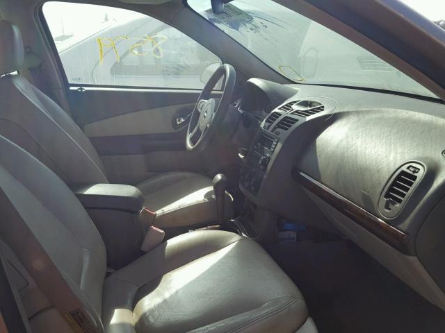 1G1ZT54835F288394 - 2005 CHEVROLET MALIBU LS Qızıl foto 5