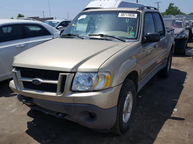 1FMZU77E72UC50932 - 2002 FORD EXPLORER S TAN photo 2