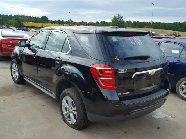 2GNALBEK6H1522284 - 2017 CHEVROLET EQUINOX BLACK photo 3