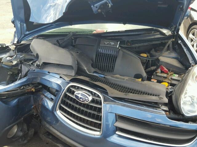 4S4WX82D574407766 - 2007 SUBARU B9 TRIBECA BLUE photo 7