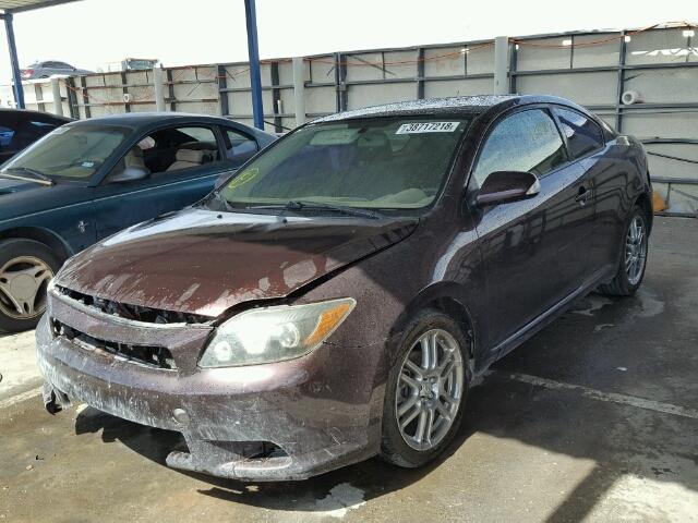 JTKDE3B79A0306865 - 2010 TOYOTA SCION TC 勃艮第红 照片 2