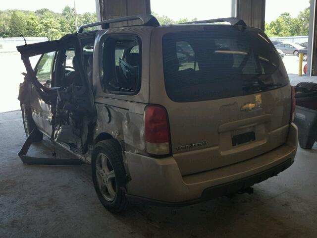 1GNDV33L35D157880 - 2005 CHEVROLET UPLANDER L 金色 照片 3