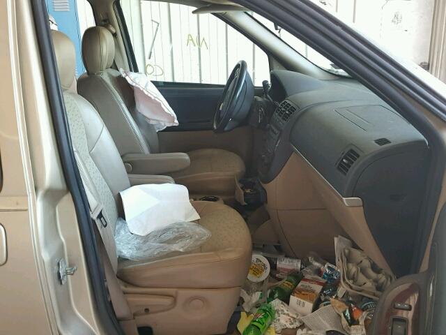 1GNDV33L35D157880 - 2005 CHEVROLET UPLANDER L 金色 照片 5