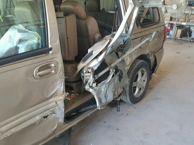 1GNDV33L35D157880 - 2005 CHEVROLET UPLANDER L 金色 照片 9