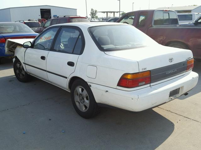 1NXAE09B9SZ329023 - 1995 TOYOTA COROLLA LE WHITE photo 3