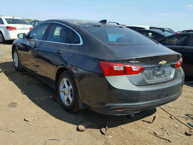 1G1ZB5ST4HF189694 - 2017 CHEVROLET MALIBU LS 灰色 照片 3
