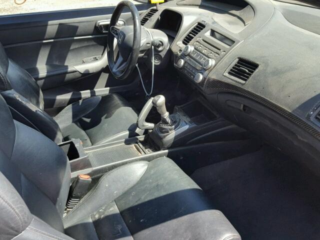 2HGFG11059H004128 - 2009 HONDA CIVIC EXL შავი ფოტო 5