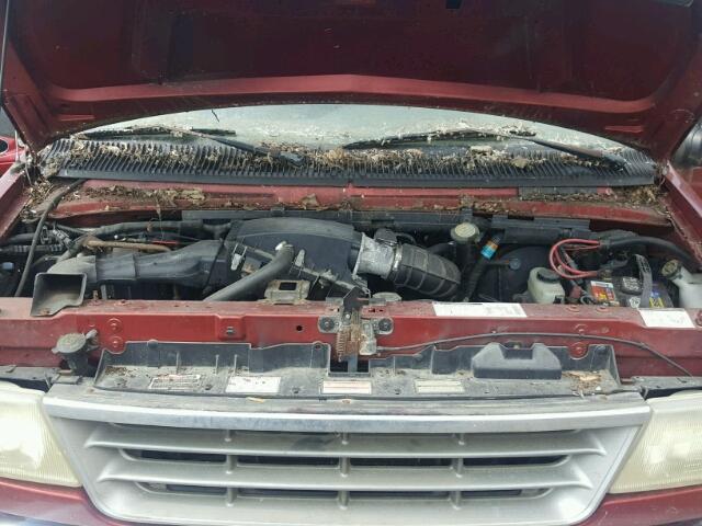 1FMEE11N7THA21792 - 1996 FORD ECONOLINE RED photo 7