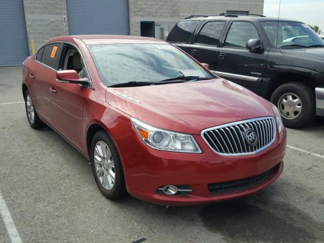 1G4GC5ER4DF177286 - 2013 BUICK LACROSSE RED photo 1