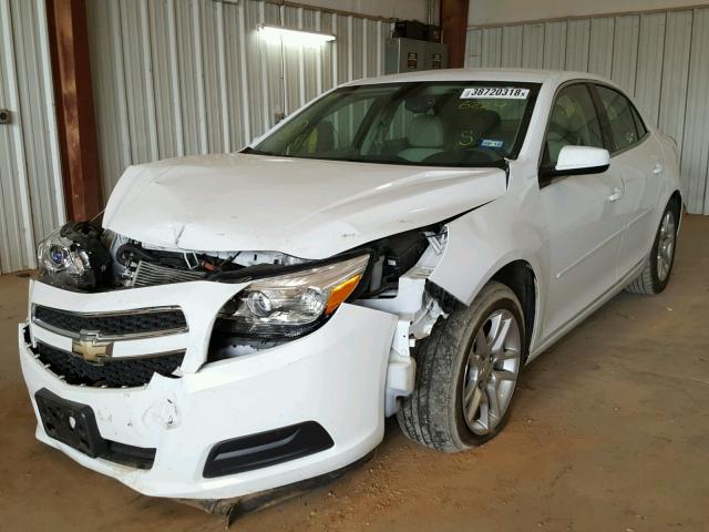 1G11D5SR3DF156224 - 2013 CHEVROLET MALIBU 1LT WHITE photo 2