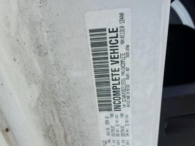 3C7WRVFG5EE115731 - 2014 RAM PROMASTER 白色 照片 10