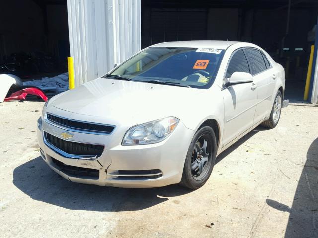 1G1ZC5EB3AF128469 - 2010 CHEVROLET MALIBU 1LT 米色 照片 2