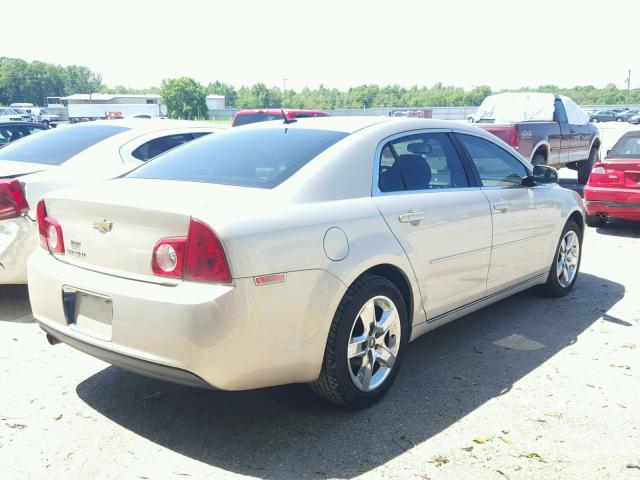 1G1ZC5EB3AF128469 - 2010 CHEVROLET MALIBU 1LT 米色 照片 4