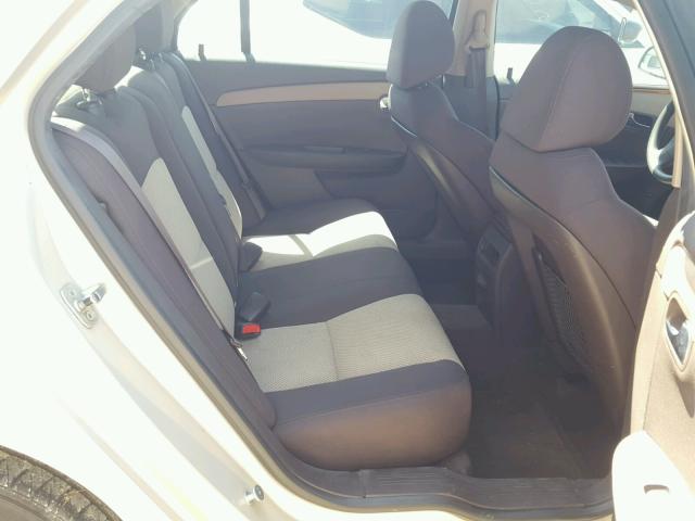 1G1ZC5EB3AF128469 - 2010 CHEVROLET MALIBU 1LT 米色 照片 6