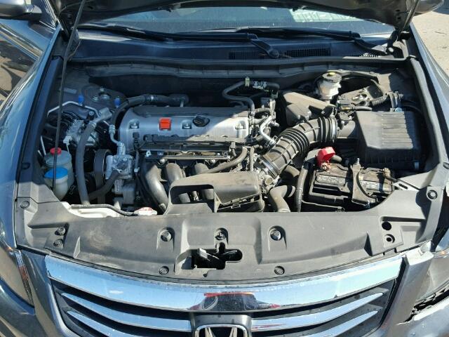 1HGCP2F68CA220521 - 2012 HONDA ACCORD GRAY photo 7