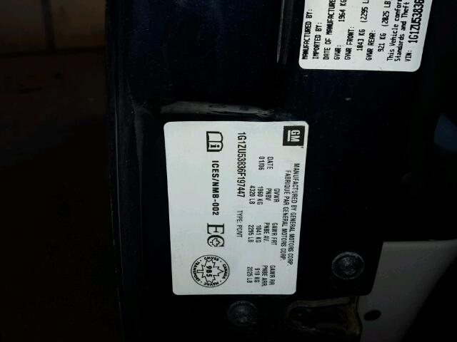 1G1ZU53836F197447 - 2006 CHEVROLET MALIBU LTZ 蓝色 照片 10