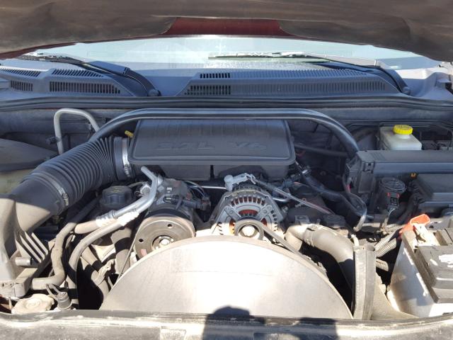 1J8HG48K87C607535 - 2007 JEEP COMMANDER MAROON photo 7