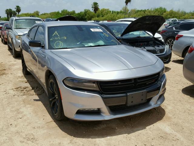 2C3CDXHG7GH165162 - 2016 DODGE CHARGER SX SILVER photo 1