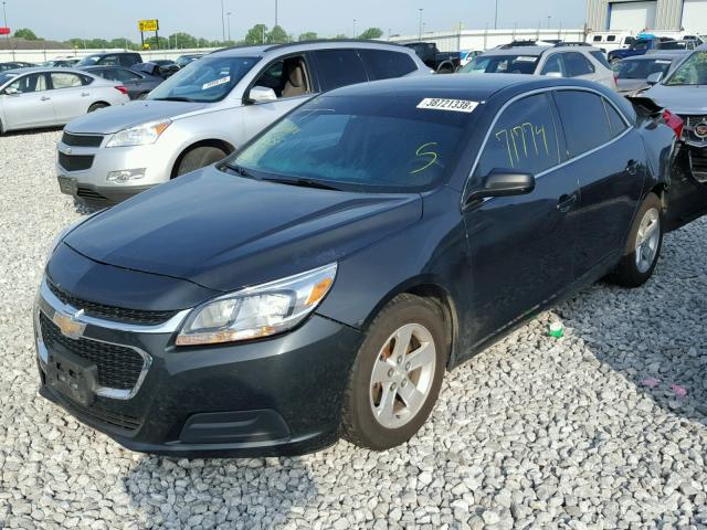1G11B5SL5EF143882 - 2014 CHEVROLET MALIBU LS 黑色 照片 2