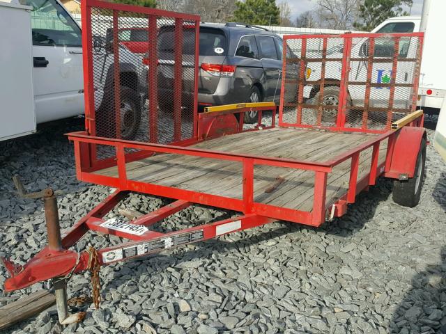 4YMUL12124G014142 - 2004 UTILITY TRAILER RED photo 2