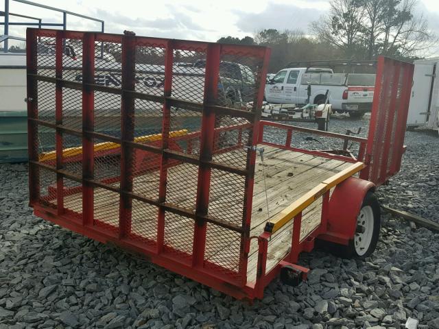 4YMUL12124G014142 - 2004 UTILITY TRAILER RED photo 4