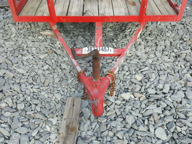 4YMUL12124G014142 - 2004 UTILITY TRAILER RED photo 9