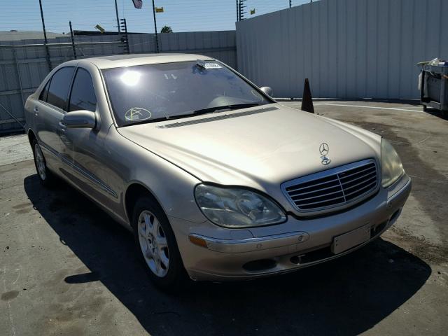 WDBNG70J71A145114 - 2001 MERCEDES-BENZ S 430 BROWN photo 1