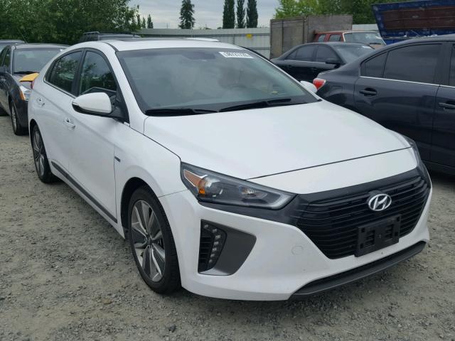 KMHC85LCXHU035301 - 2017 HYUNDAI IONIQ LIMI BEIGE photo 1