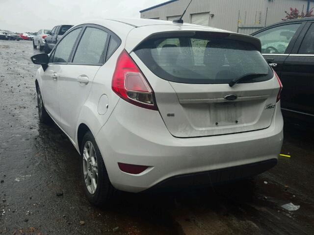 3FADP4EJ4EM163833 - 2014 FORD FIESTA SE WHITE photo 3