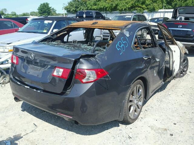 JH4CU2F61AC020720 - 2010 ACURA TSX BURN photo 4