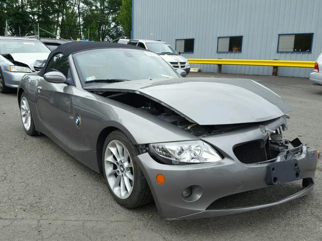 4USBT33515LS54955 - 2005 BMW Z4 2.5 GRAY photo 1