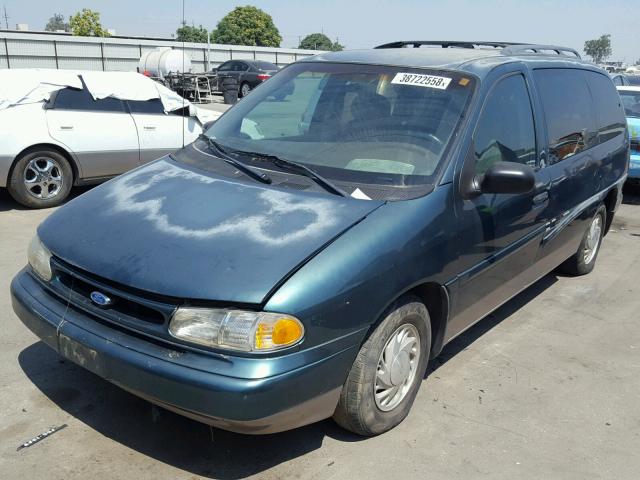 2FMDA5148VBC99090 - 1997 FORD WINDSTAR W GREEN photo 2