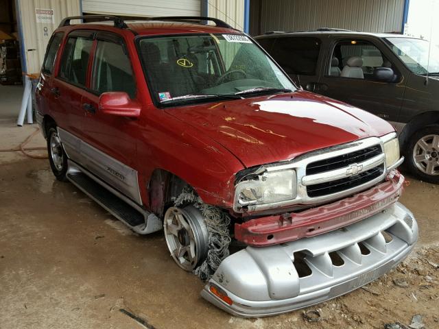 2CNBE634116937178 - 2001 CHEVROLET TRACKER RED photo 1