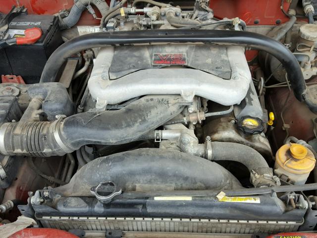 2CNBE634116937178 - 2001 CHEVROLET TRACKER RED photo 7