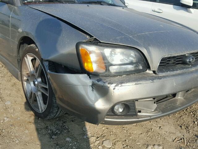 4S3BE655646201079 - 2004 SUBARU LEGACY GT GOLD photo 9