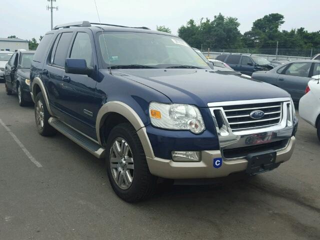 1FMEU74E66UA42114 - 2006 FORD EXPLORER E BLUE photo 1