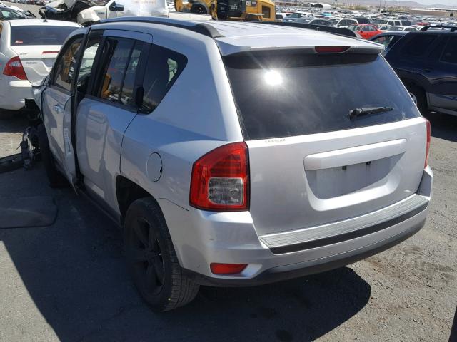 1J4NT1FB9BD260222 - 2011 JEEP COMPASS SP GRAY photo 3