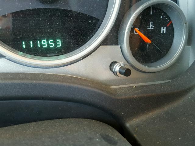 1J4NT1FB9BD260222 - 2011 JEEP COMPASS SP GRAY photo 8