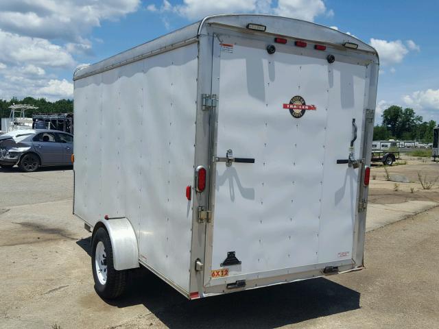 4YMCL12197G083989 - 2007 CARR TRAILER WHITE photo 3