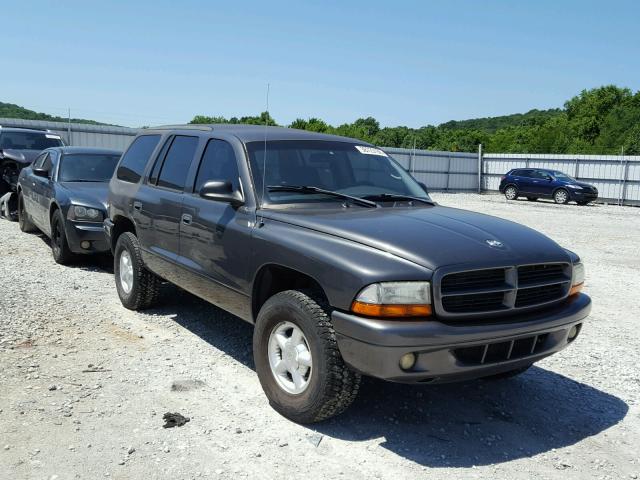 1B4HS38N32F162720 - 2002 DODGE DURANGO SP GRAY photo 1