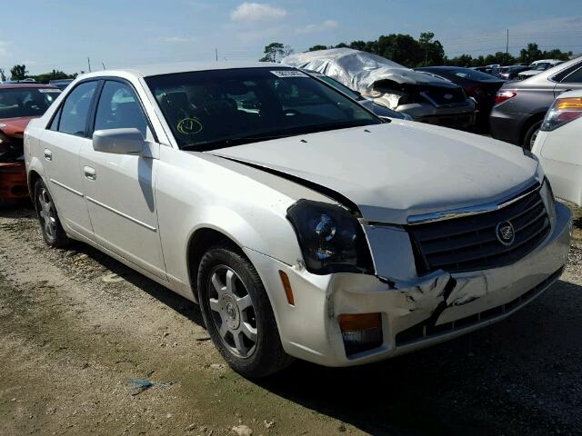 1G6DM577540141452 - 2004 CADILLAC CTS WHITE photo 1