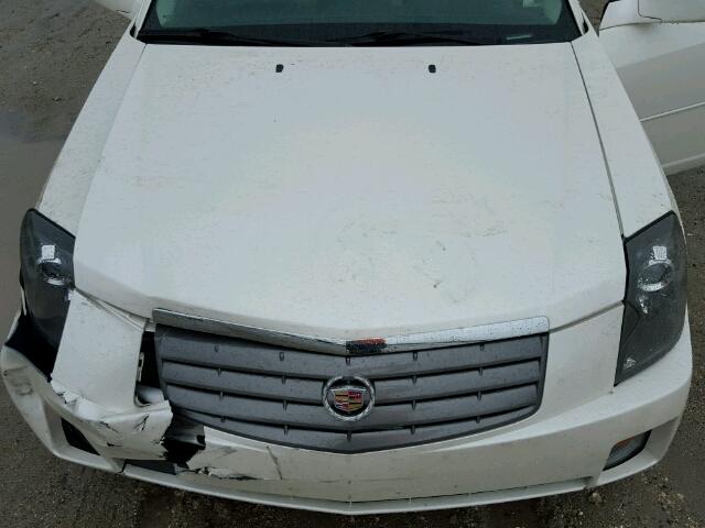 1G6DM577540141452 - 2004 CADILLAC CTS WHITE photo 7