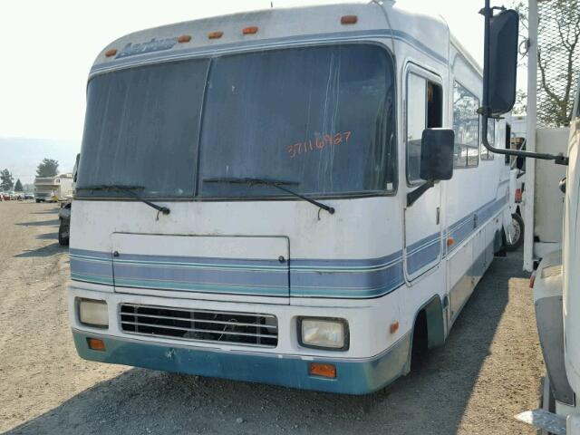 1GBKP37N3R3325667 - 1994 AIRE MOTORHOME TURQUOISE photo 2