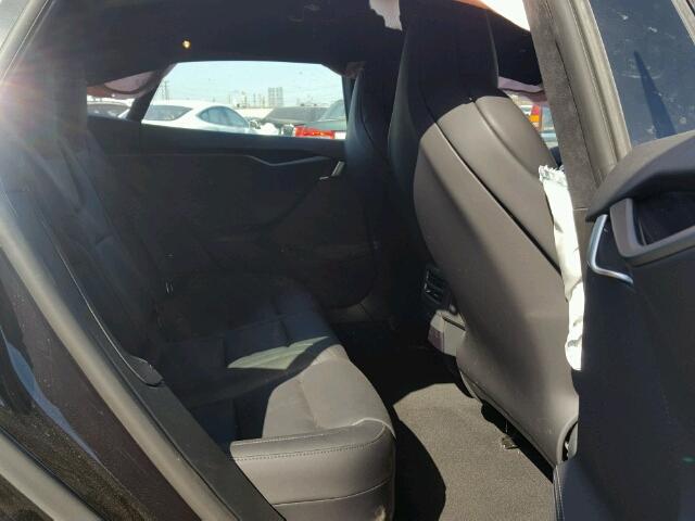 5YJSA1E22JF257167 - 2018 TESLA MODEL S BLACK photo 6